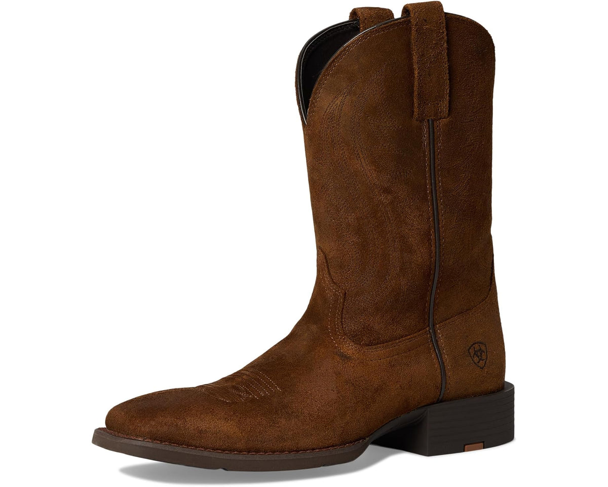 Men's Ariat Sport Big Country Cowboy Boots Brown Roughout
