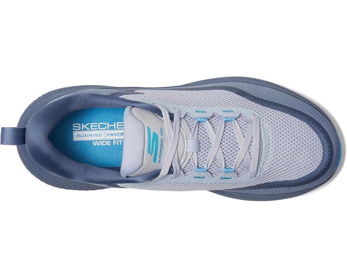 Men's SKECHERS Go Run Supersonic Max Silver/Taupe