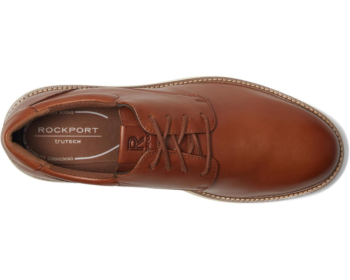 Men's Rockport Cacey Dark Natural Leather