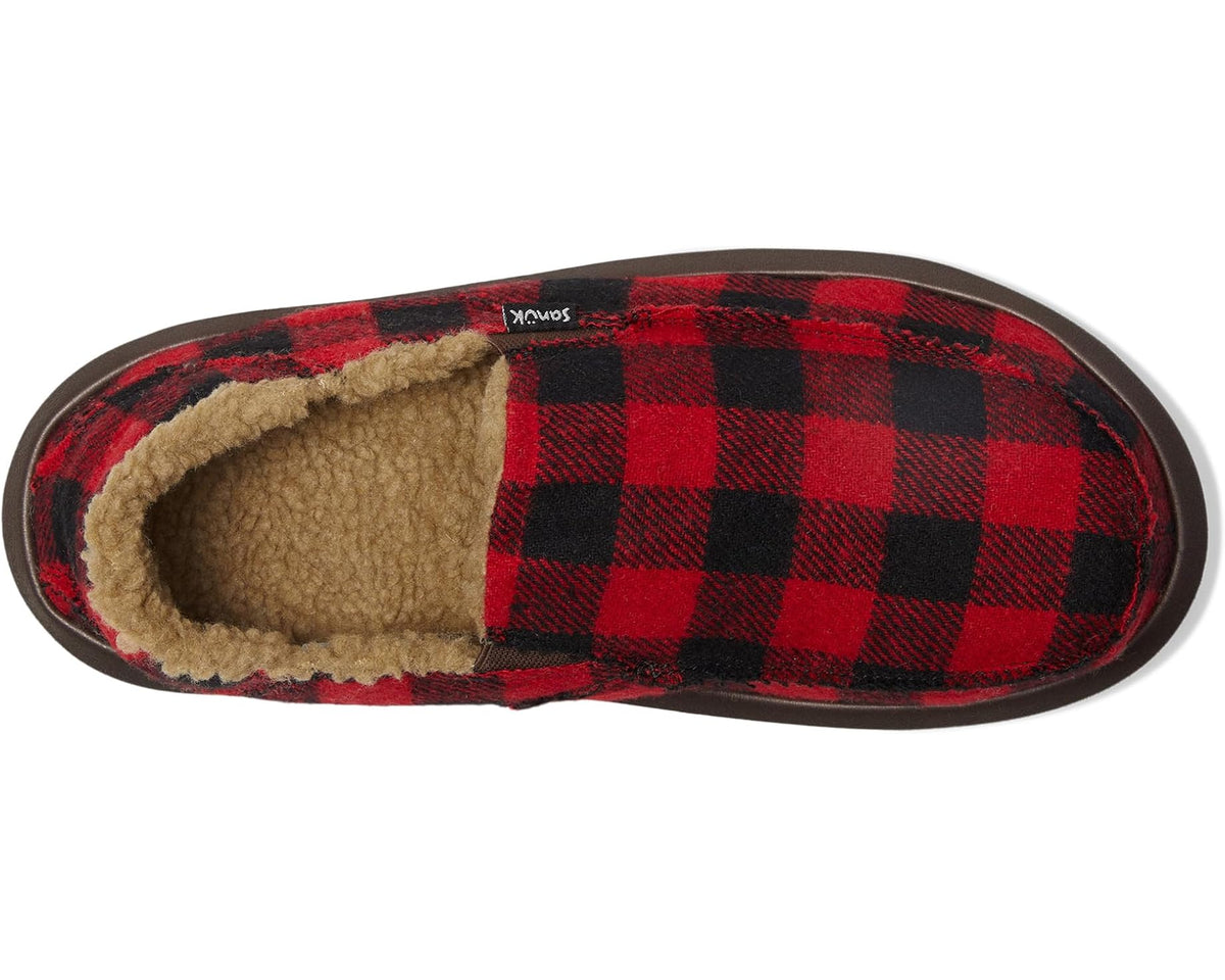 Men's Sanuk Donny Buffalo Chill Red