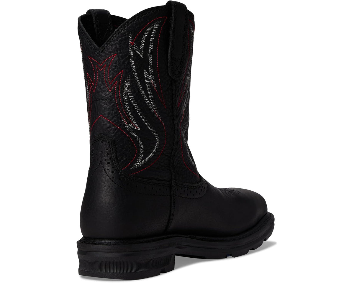 Men's Ariat Sierra Shock Shield Steel Toe Work Boots Black