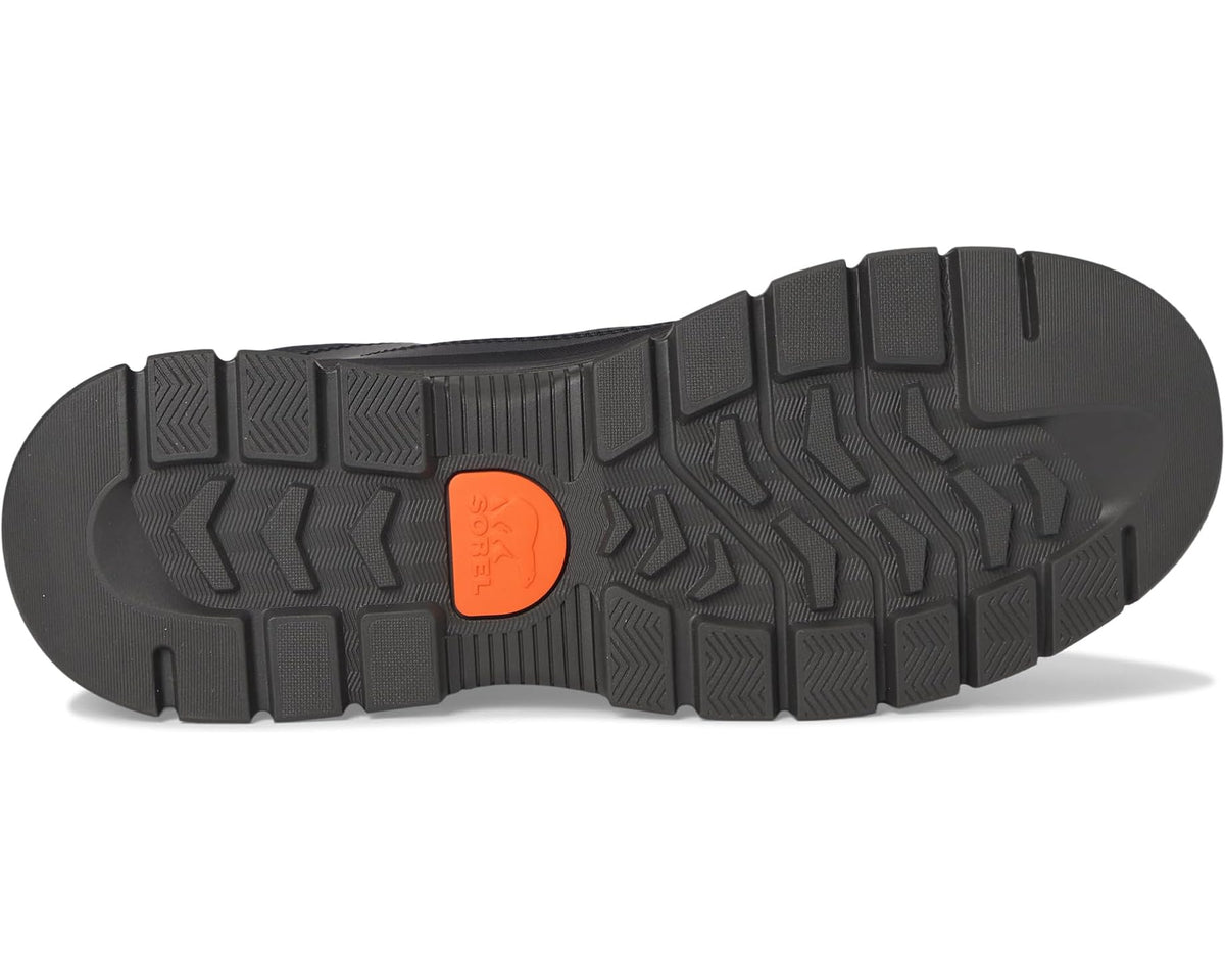 Men's SOREL Outing Nw Sneaker Mid Waterproof Black/Black