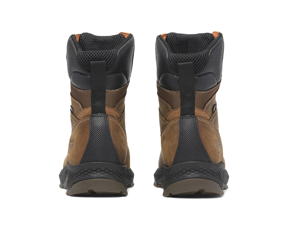 Men's Timberland PRO TiTAN EV 8 Inch Soft Toe Waterproof Earth Bandit Brown