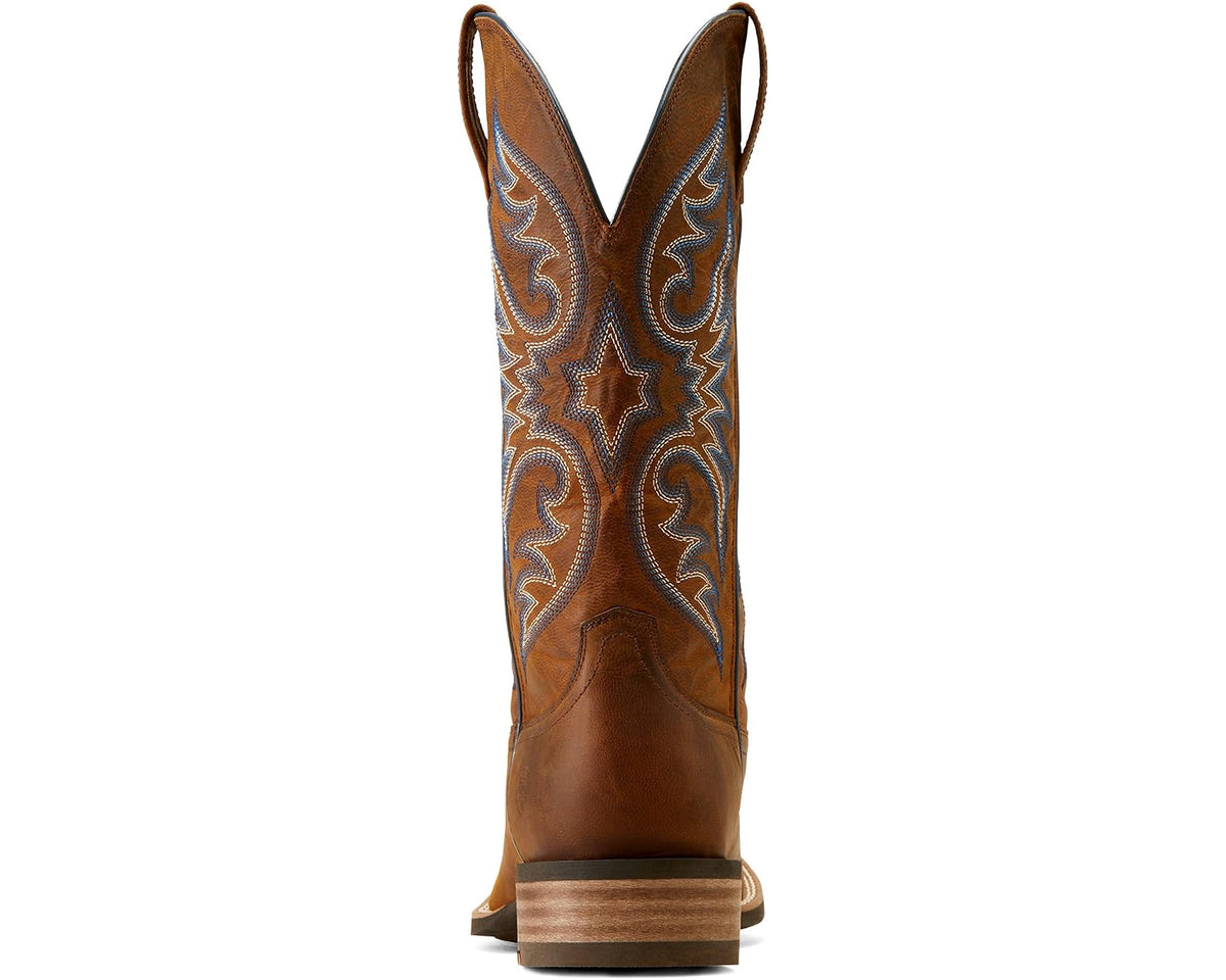 Men's Ariat Ricochet Western Boots Weathered Chestnut