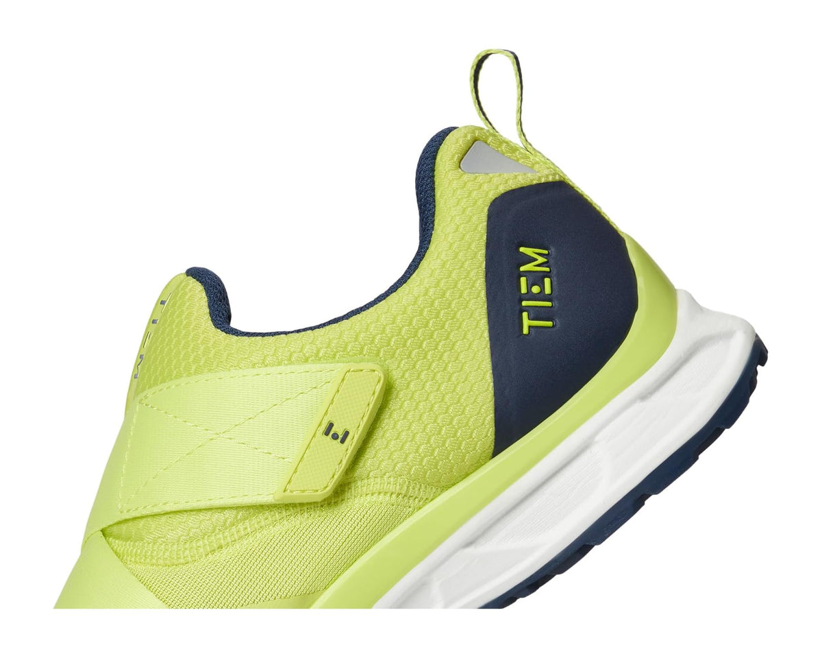 Men's TIEM Slipstream Cycling Shoe Citron/Navy