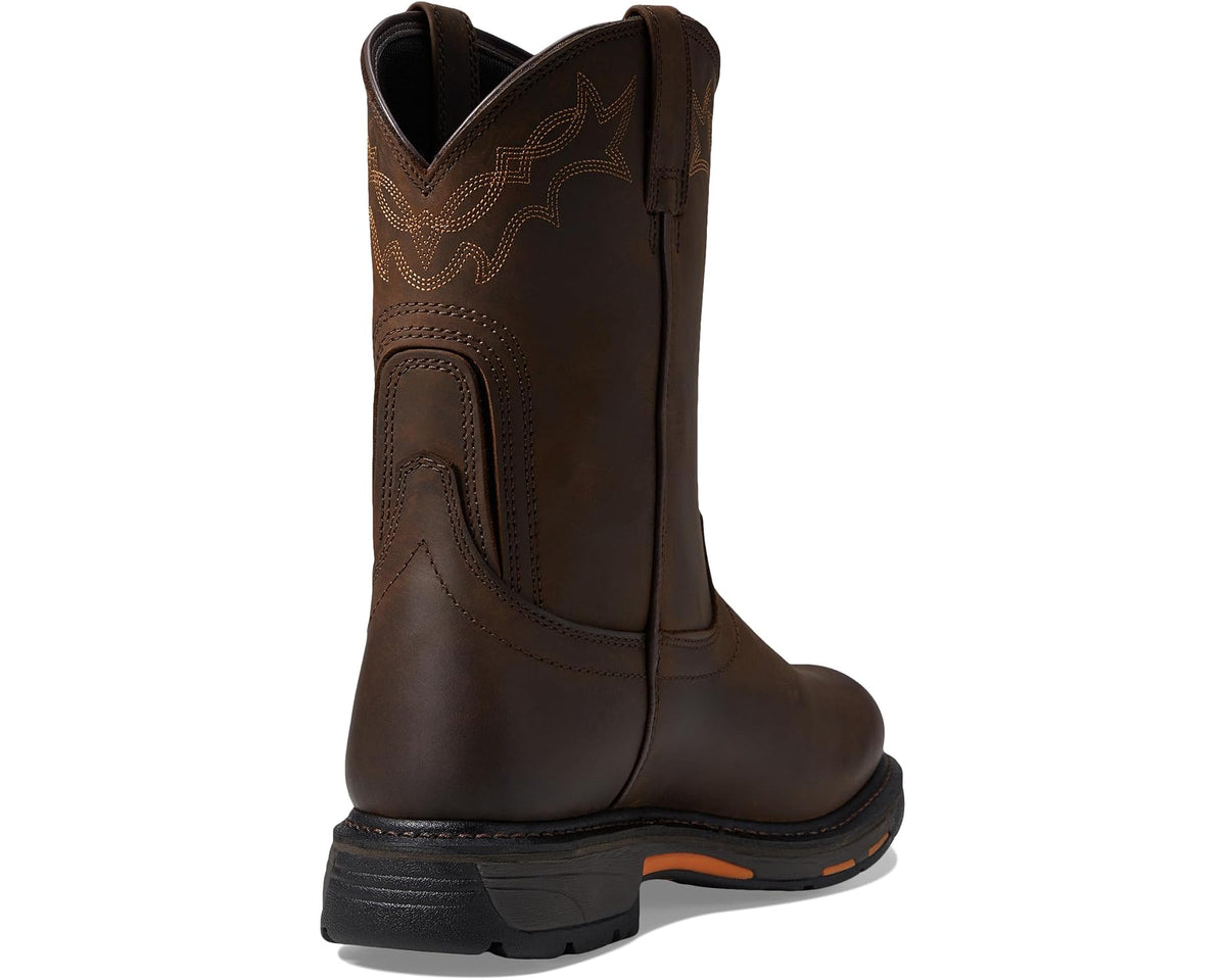 Men's Ariat Workhog Waterproof Oily Distressed Brown