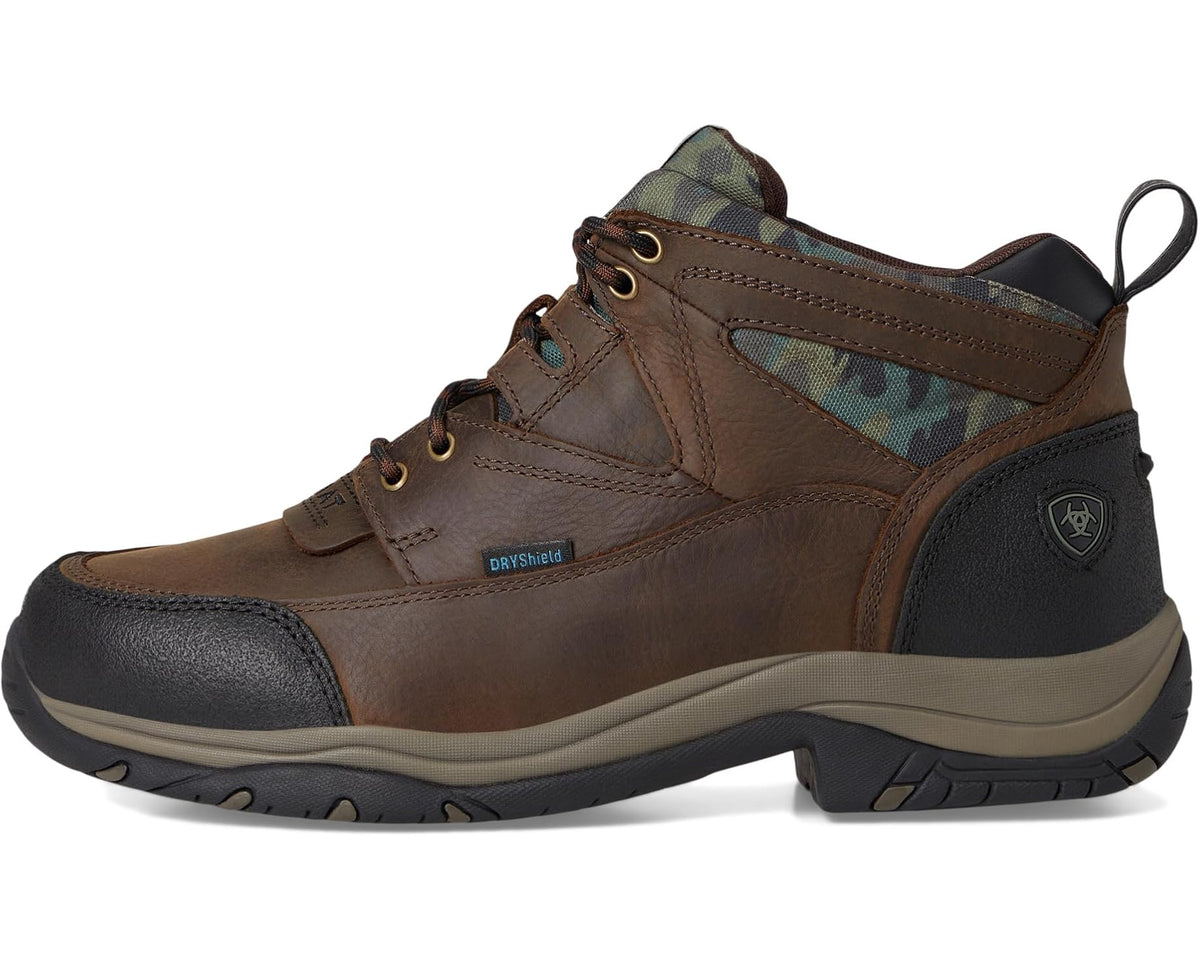 Men's Ariat Terrain Waterproof Boot Dark Coffee