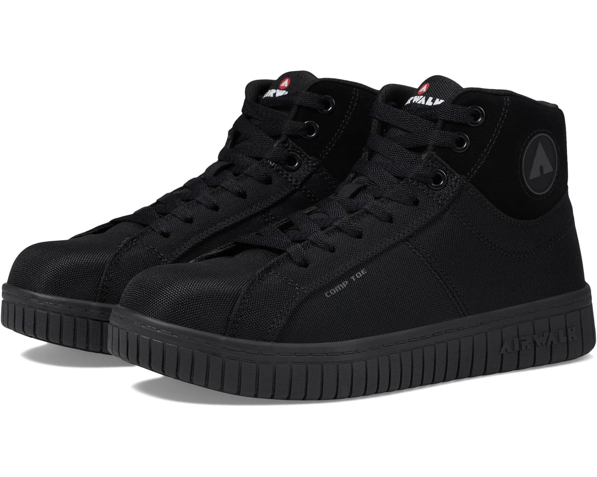 Men's Airwalk Work Deuce Mid Comp Toe EH SR Black