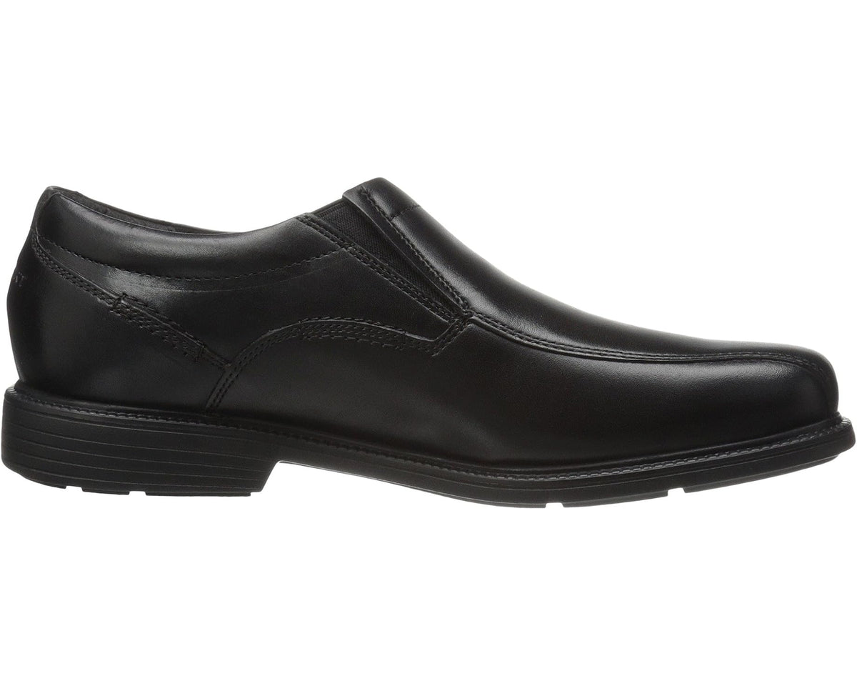 Men's Rockport Charles Road Slip-On Black Leather