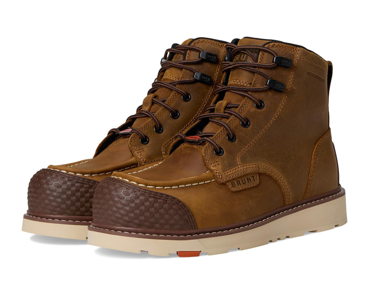 Men's BRUNT The Marin BRUNT Toe Comp Toe Brown