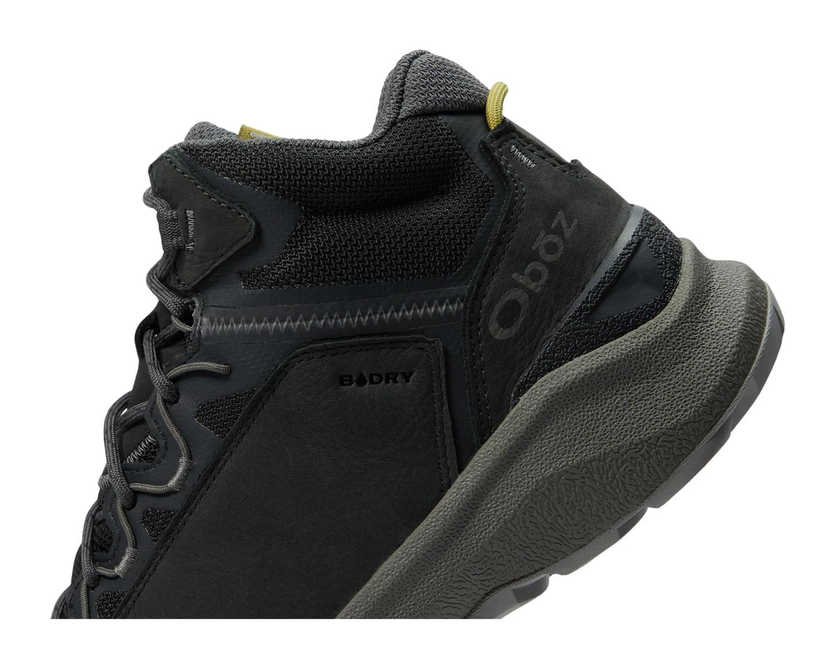 Men's Oboz Cottonwood Mid B-DRY Black Sea