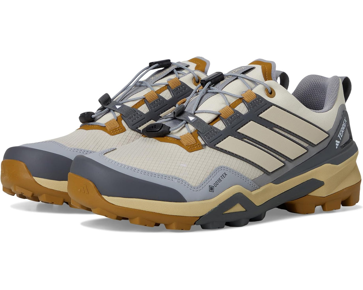 Men's adidas Outdoor Terrex Skychaser GORE-TEX® Hiking Shoes Wonder Beige/Wonder Beige/Grey