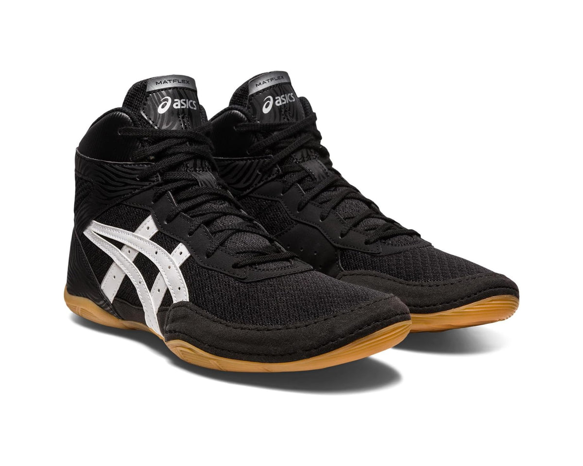 Men's ASICS Matflex 7 Wrestling Shoe Black/White