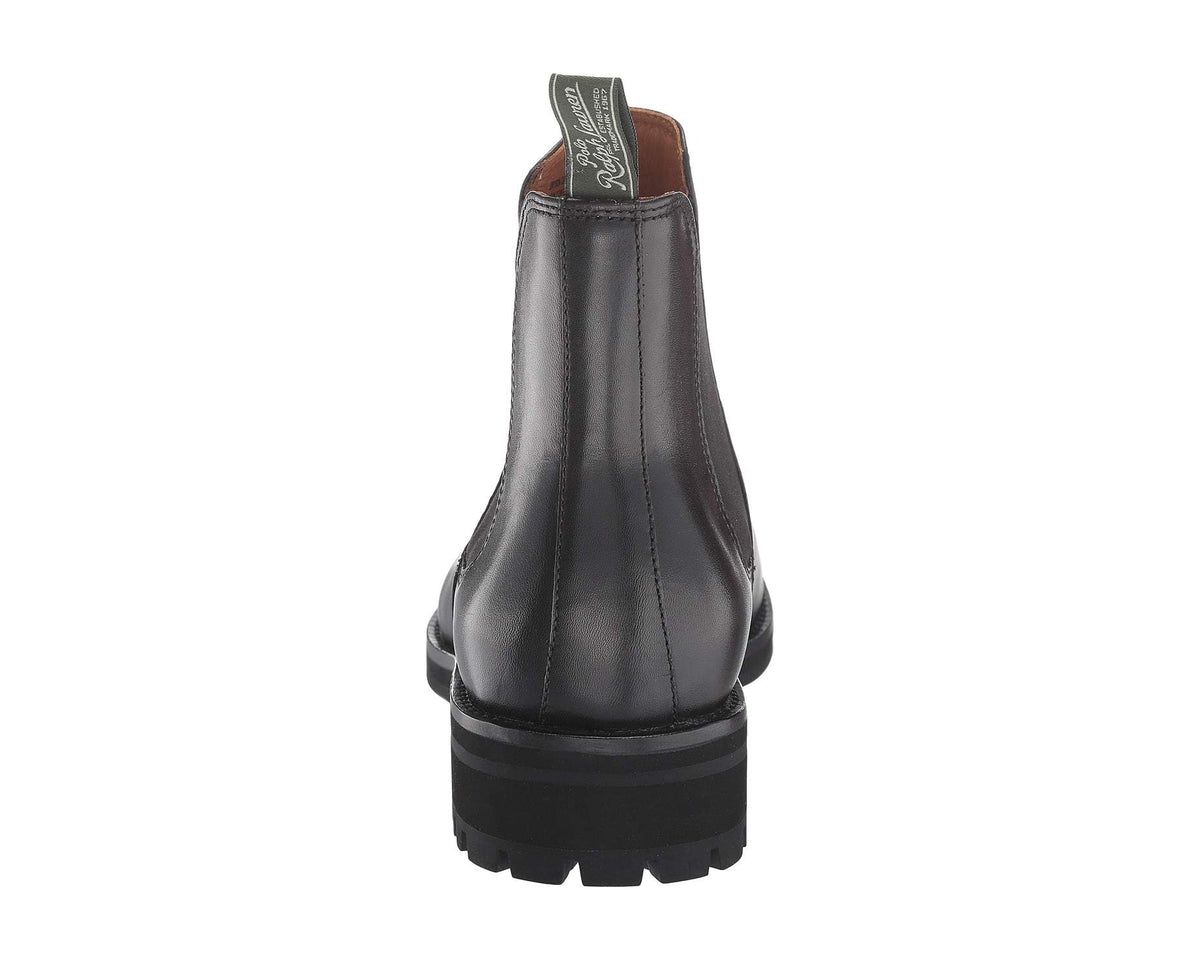 Men's Polo Ralph Lauren Bryson Chelsea Boot Black Dress Calf