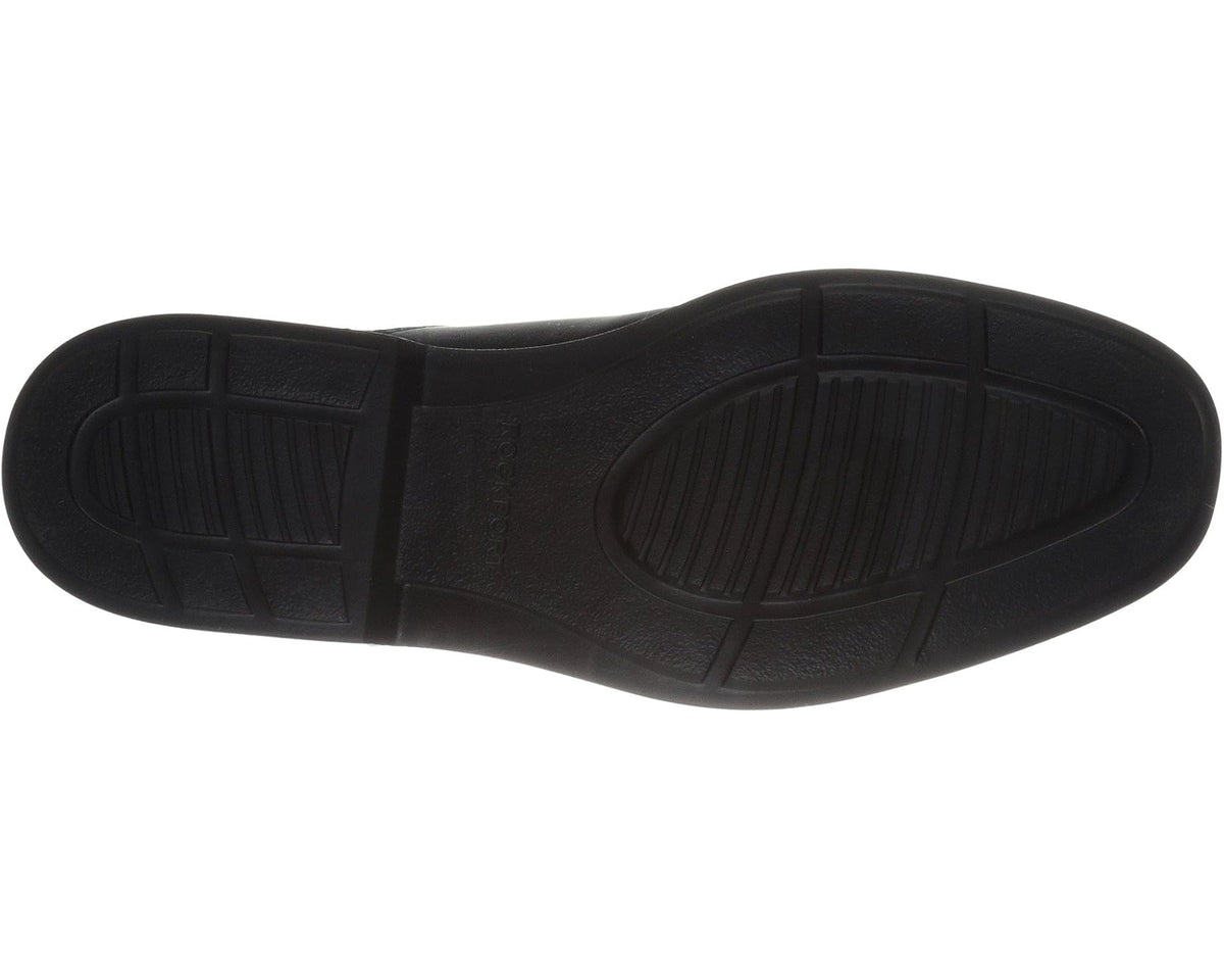 Men's Rockport Charles Road Slip-On Black Leather