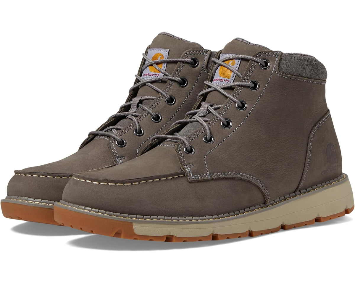 Men's Carhartt Millbrook Moc Toe Wedge Boots Grey