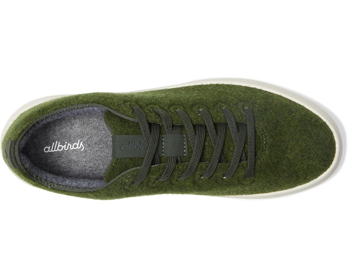Men's Allbirds Wool Cruiser Forest Green (Natural White)