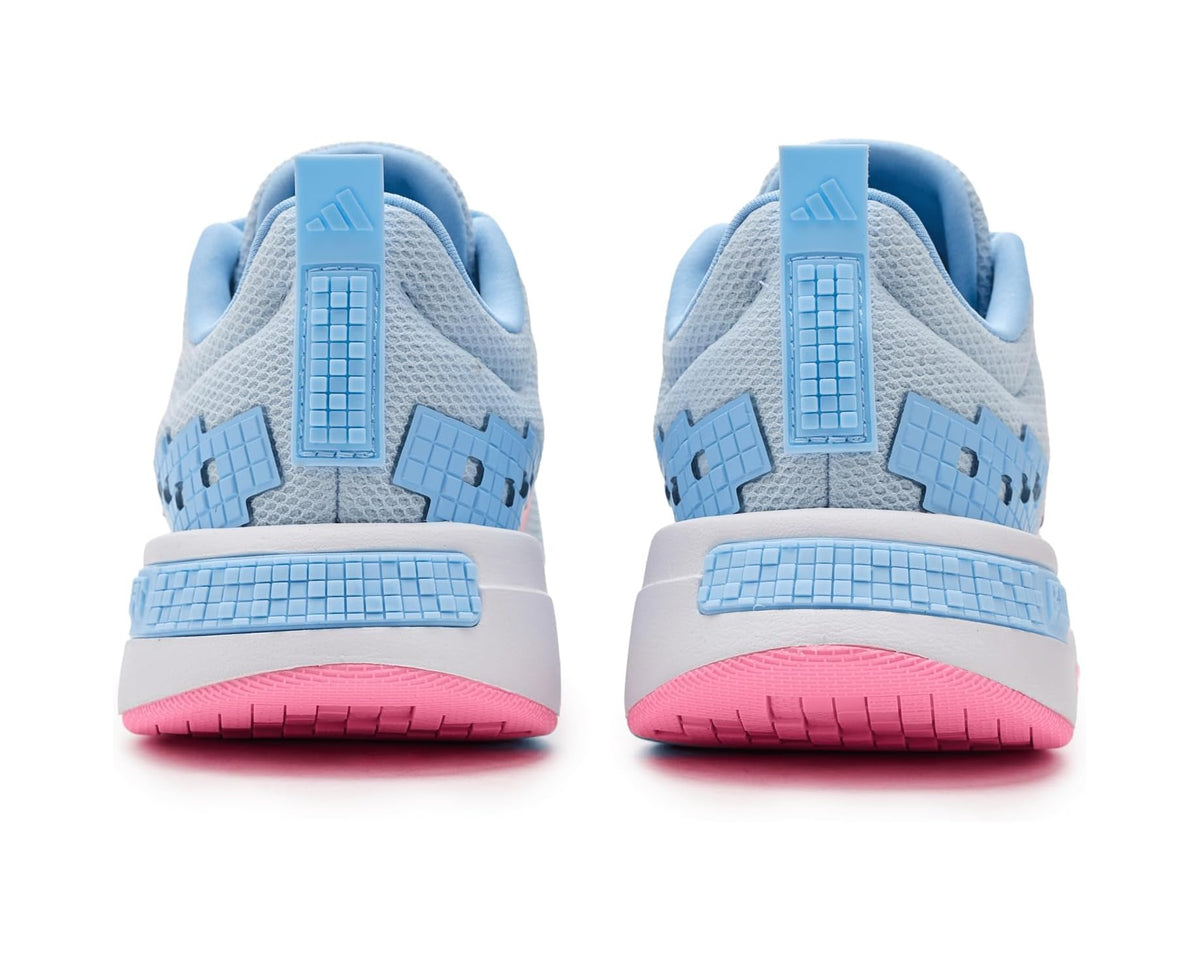 adidas Kids x Minecraft Pro Shoes Crystal Sky/Bliss Pink/Glow Blue