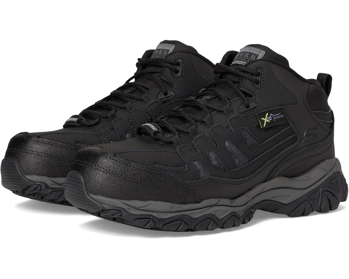 Men's SKECHERS Work Holdredge - Comp Toe Internal Met Guard Black