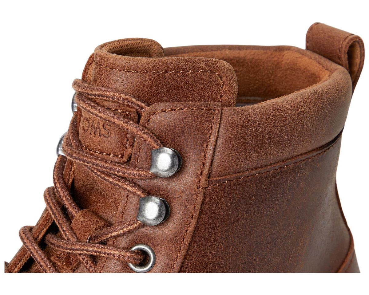 Men's TOMS Palomar Tan Water Resistant Leather