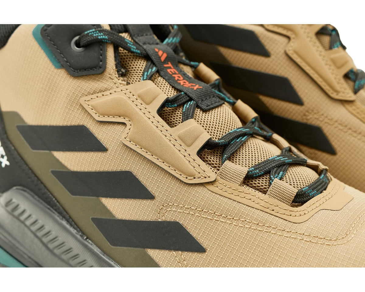 Men's adidas Outdoor Terrex Anylander Mid Top Rain.RDY Hiking Shoes Cardboard/Black/Shadow Olive