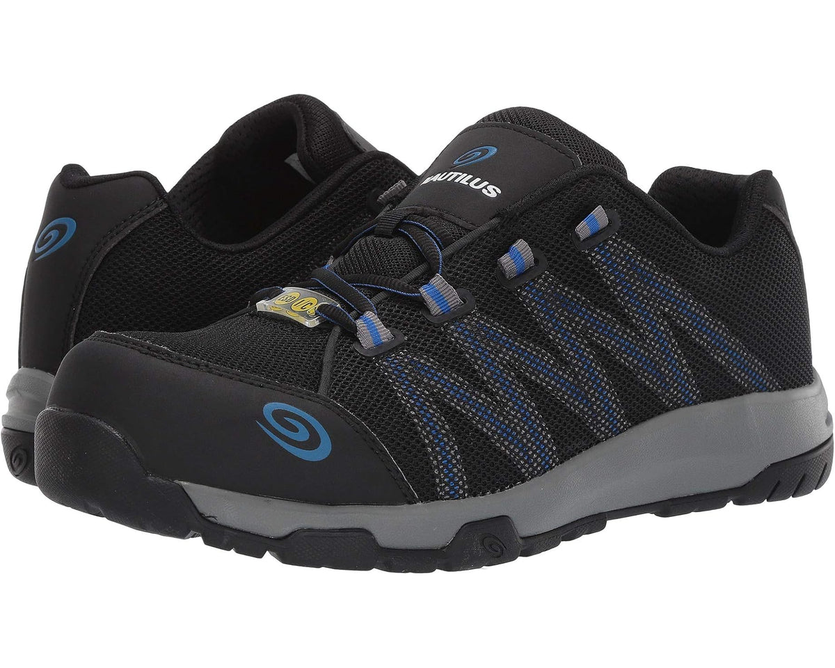 Men's Nautilus Safety Footwear N1345 Carbon Nanofiber Safety Toe SD Black