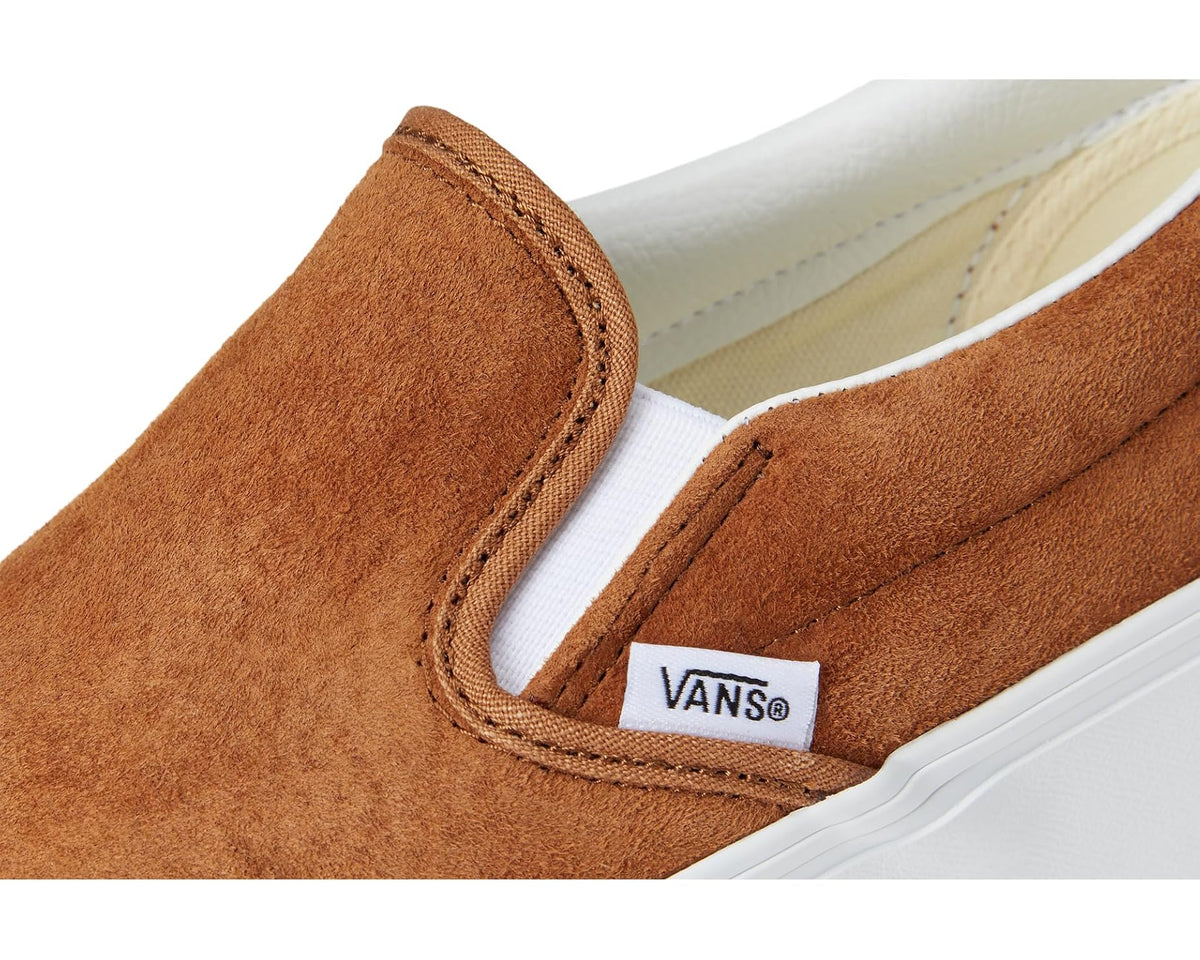 Men's Vans Classic Slip-On Stackform Nubuck Chipmunk