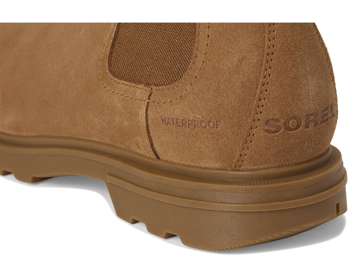 Men's SOREL Cyprus Chelsea Waterproof Velvet Tan/Gum 10