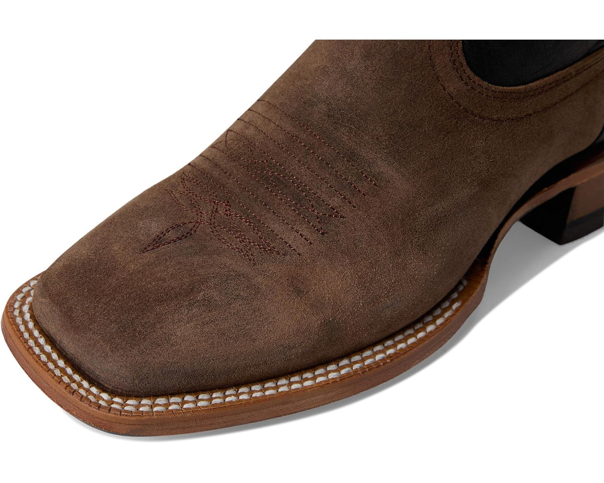 Men's Ariat Circuit Paxton Western Boots Ranch Brown Suede