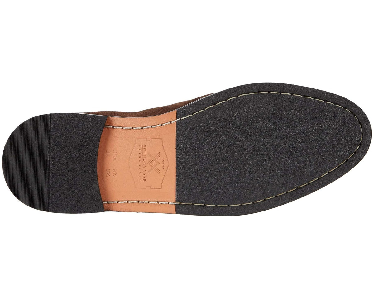Men's Anthony Veer Sherman Penny Loafers Honey Brown