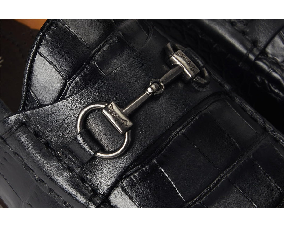 Men's Martin Dingman Addison Horse Bit Black 1