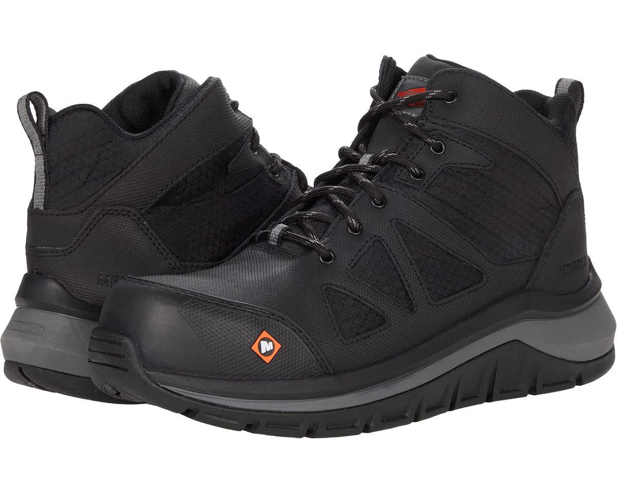 Unisex Merrell Work Fullbench Speed Mid CF Black