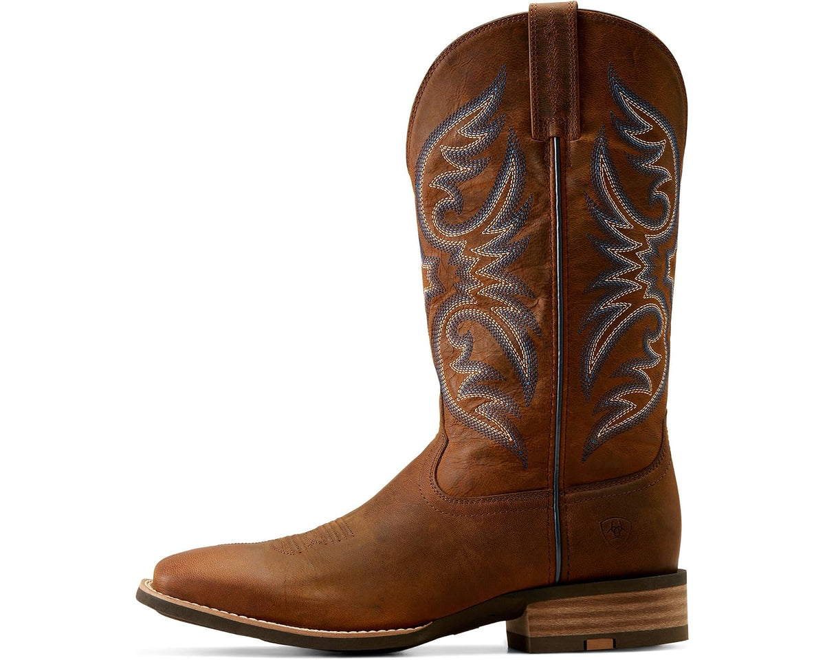 Men's Ariat Ricochet Western Boots Weathered Chestnut