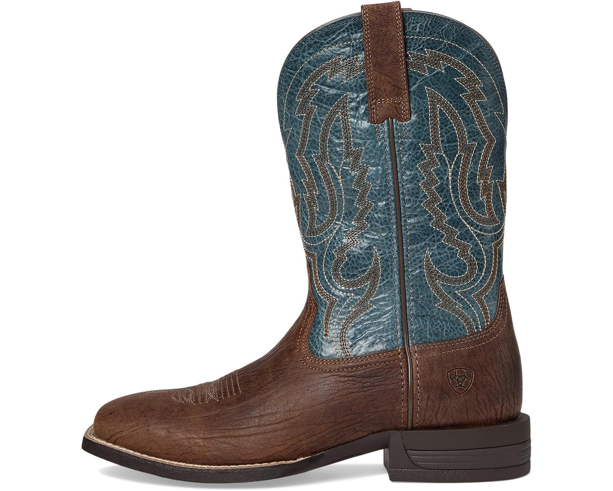 Men's Ariat Steadfast Cowboy Boot Dusk Brown