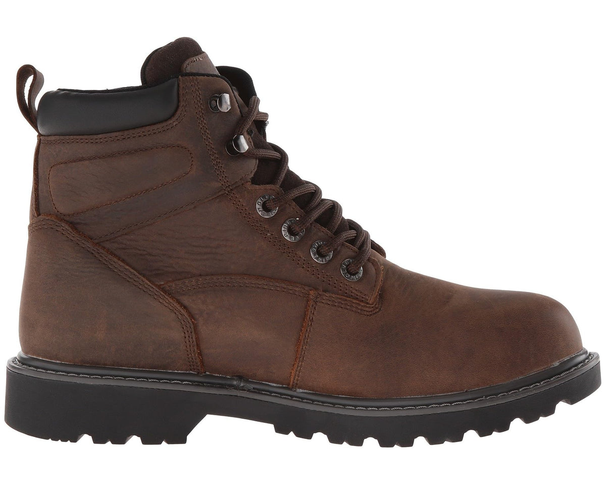 Men's Wolverine Floorhand Soft Toe Dark Brown