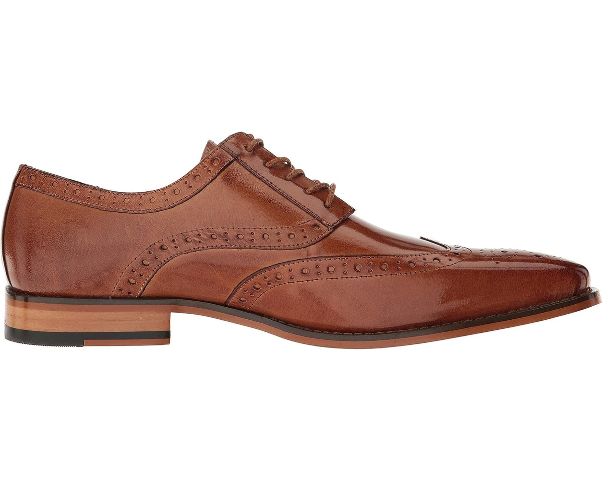 Men's Stacy Adams Tinsley Wingtip Oxford Tan