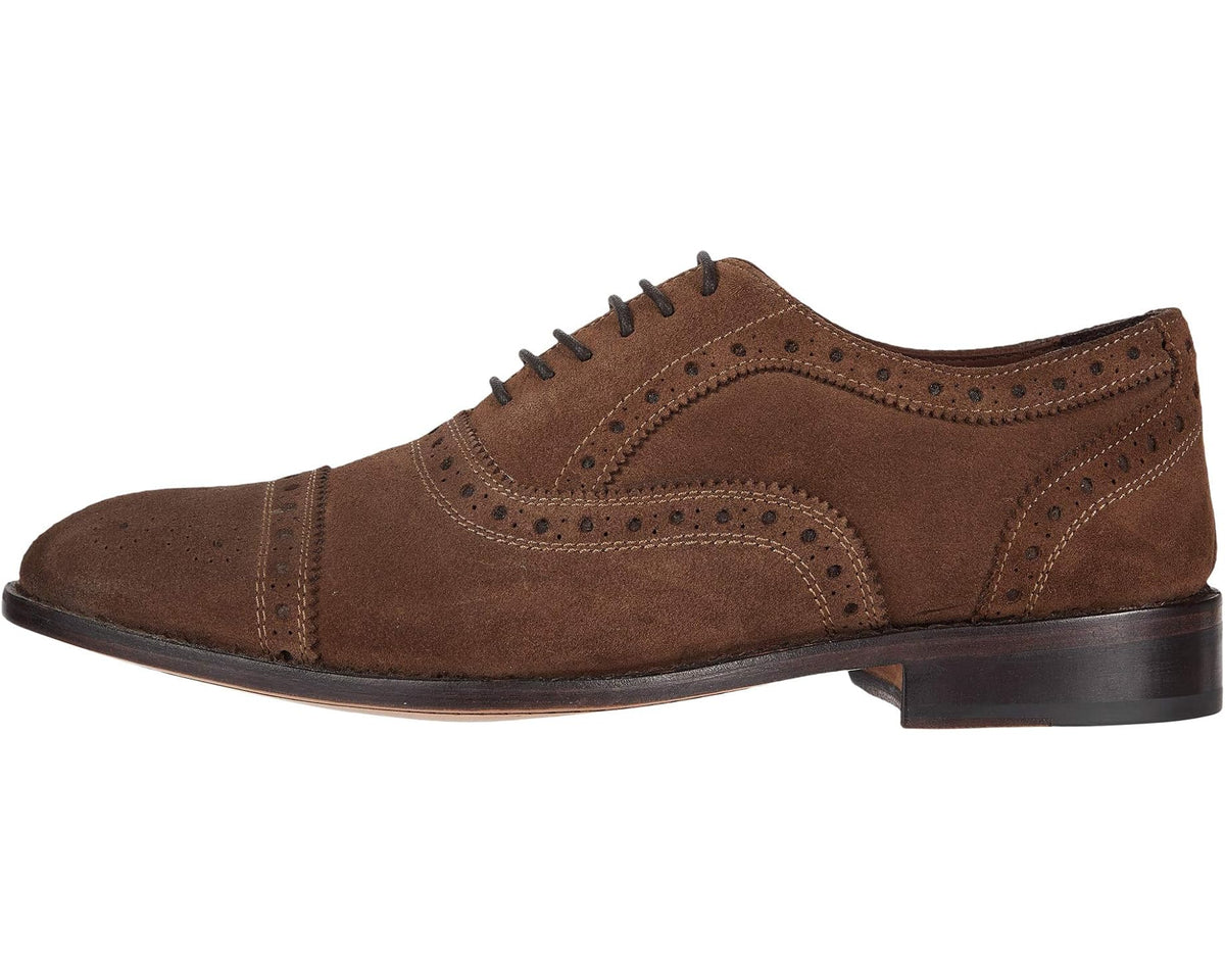 Men's Anthony Veer Ford Quarter Brogue Oxford Honey Brown