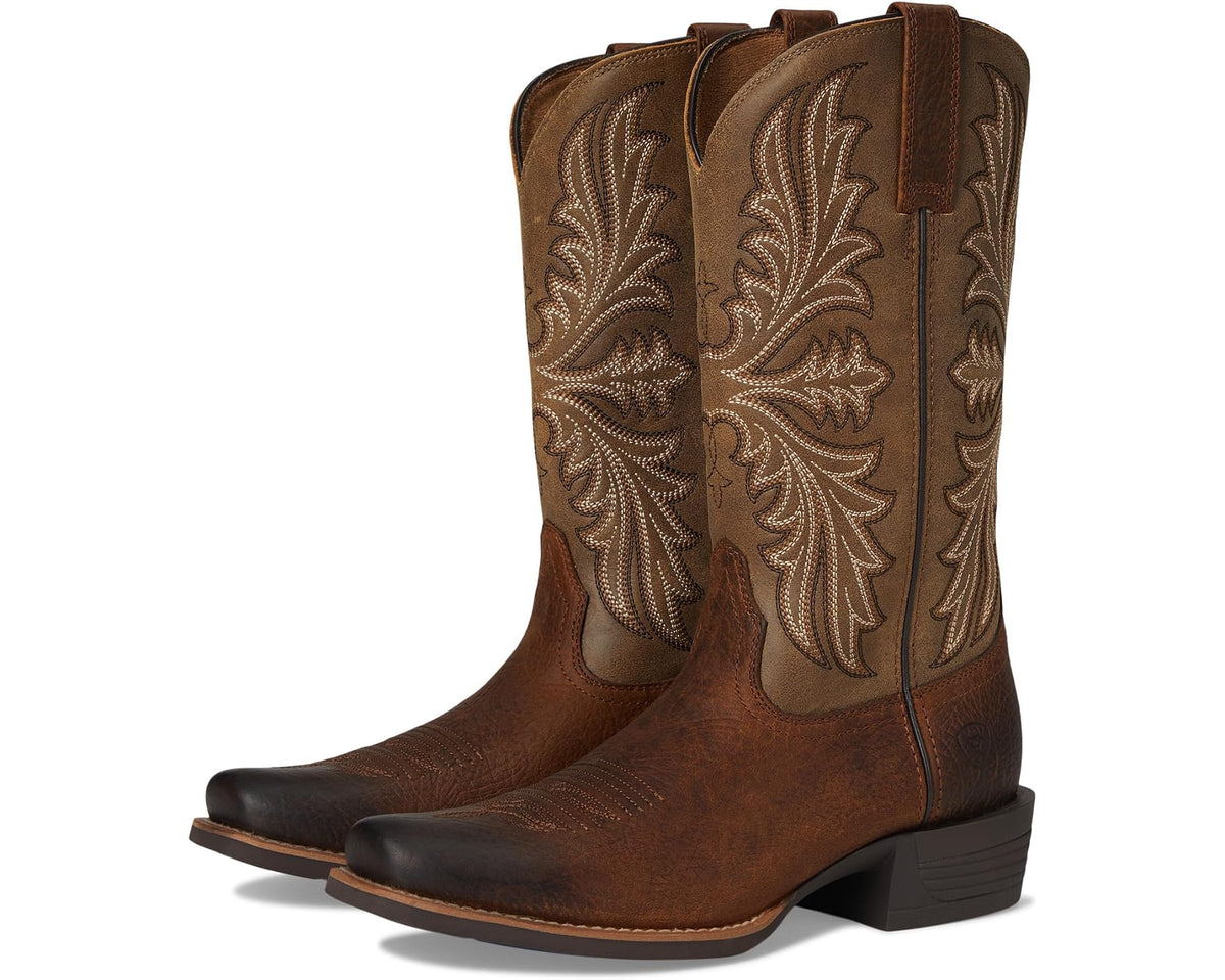 Men's Ariat Hustler Cowboy Boots Earth
