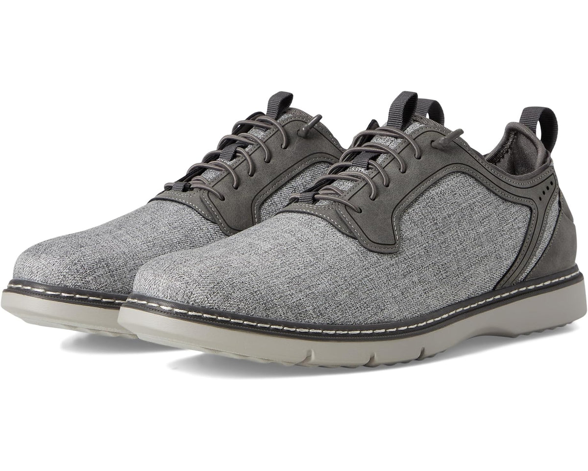 Men's Stacy Adams Scanlan Elastic Lace Gray Multi