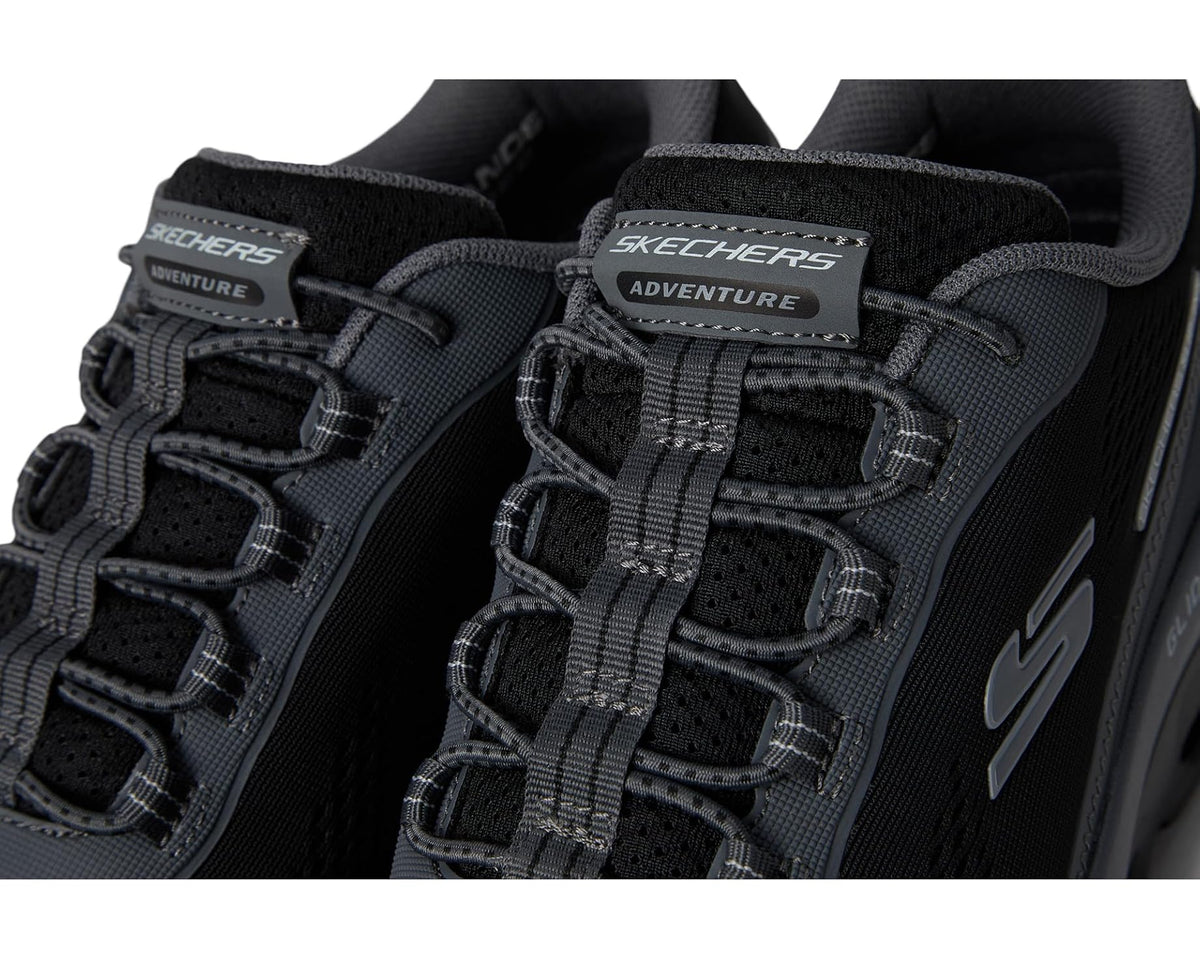 Men's SKECHERS Glide-Step Sole Hands Free Slip-in Black/Charcoal