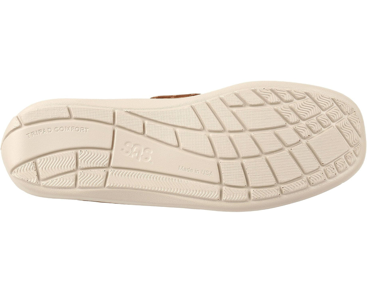 Men's SAS Decksider Lace Up Comfort Boat Shoe Old Sand