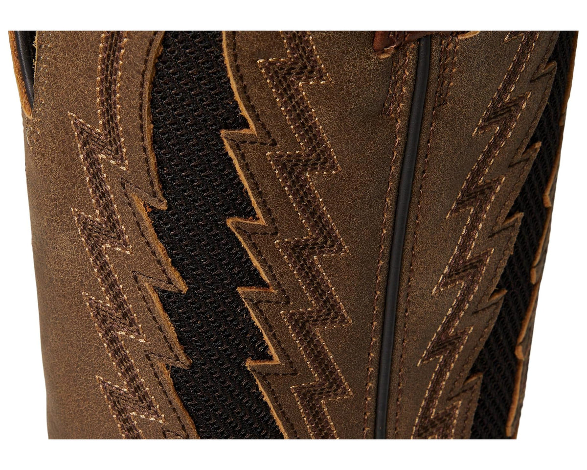 Men's Ariat Dakota VentTEK Cowboy Boots Beasty Brown