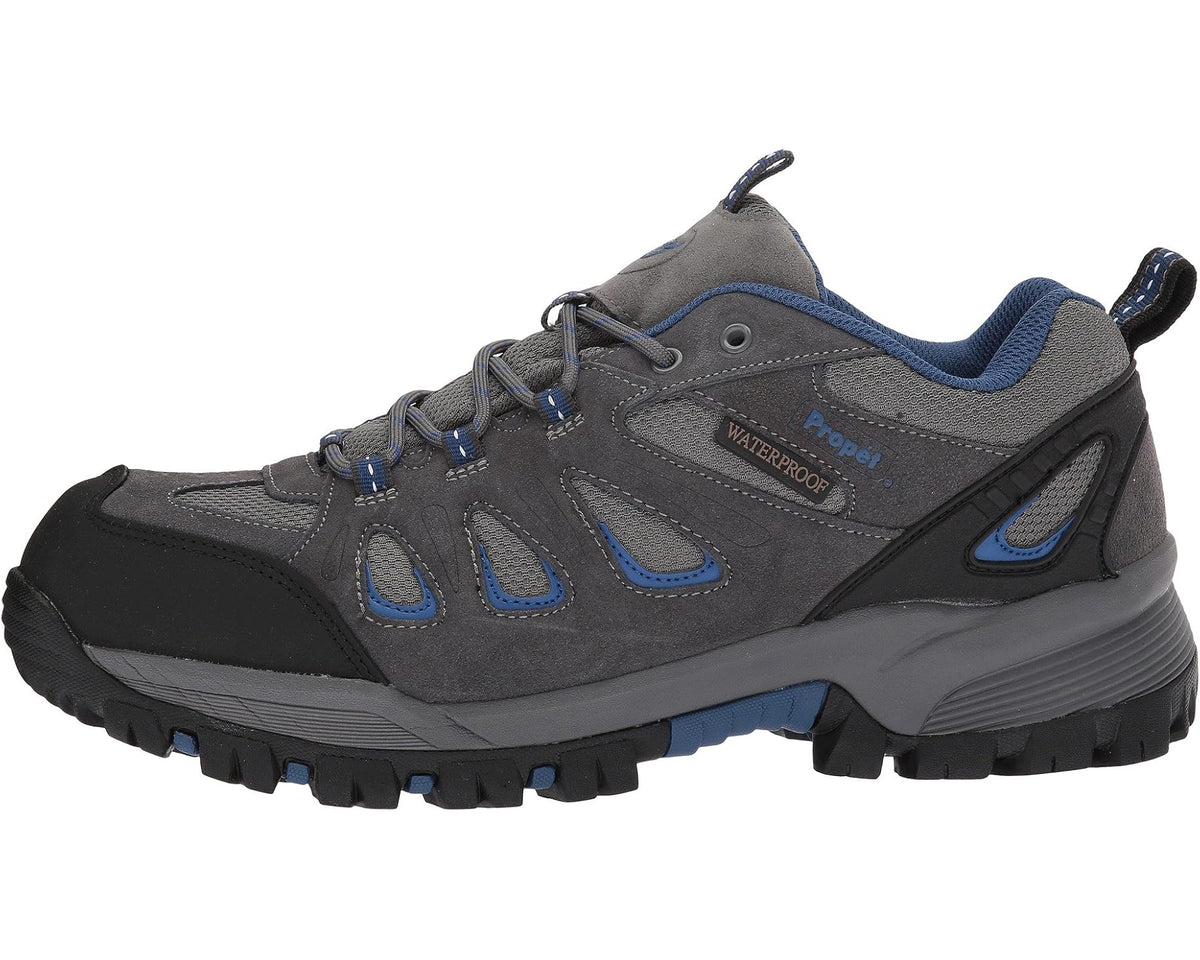 Men's Propet Ridge Walker Low Grey/Blue