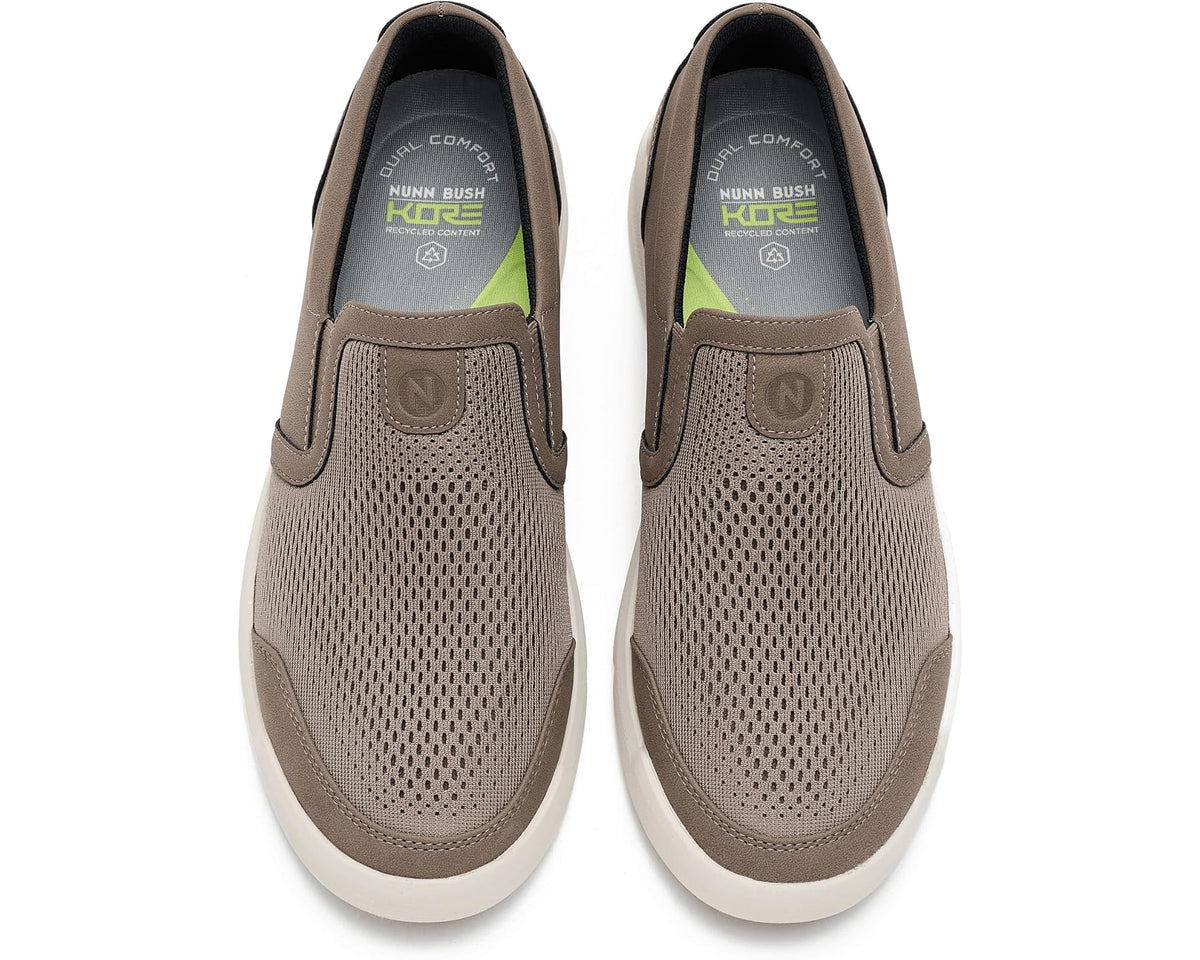 Men's Nunn Bush Kore City Rally Slip-On Tan