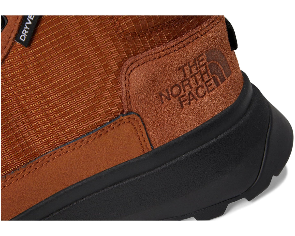 Men's The North Face Bergen Mid WP Burnt Umber/TNF Black