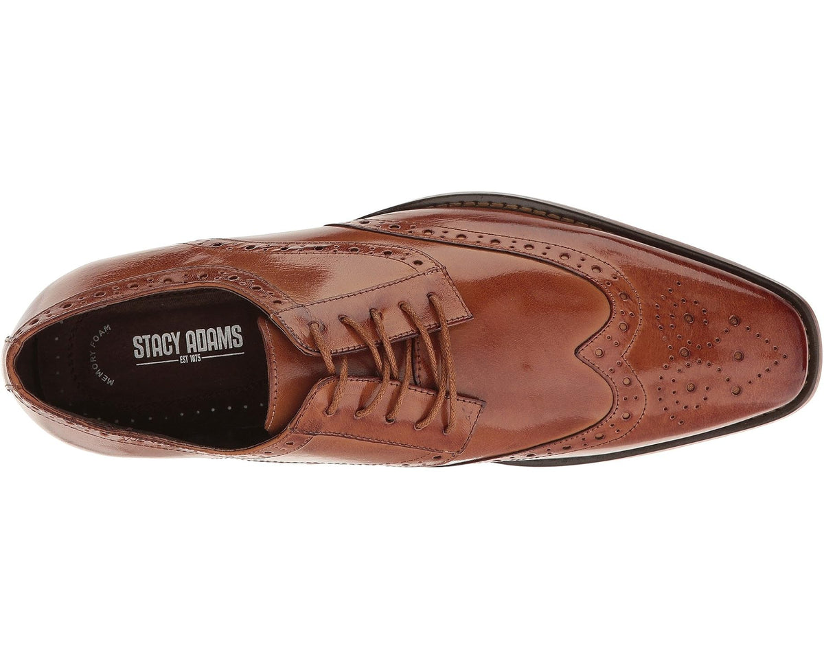 Men's Stacy Adams Tinsley Wingtip Oxford Tan
