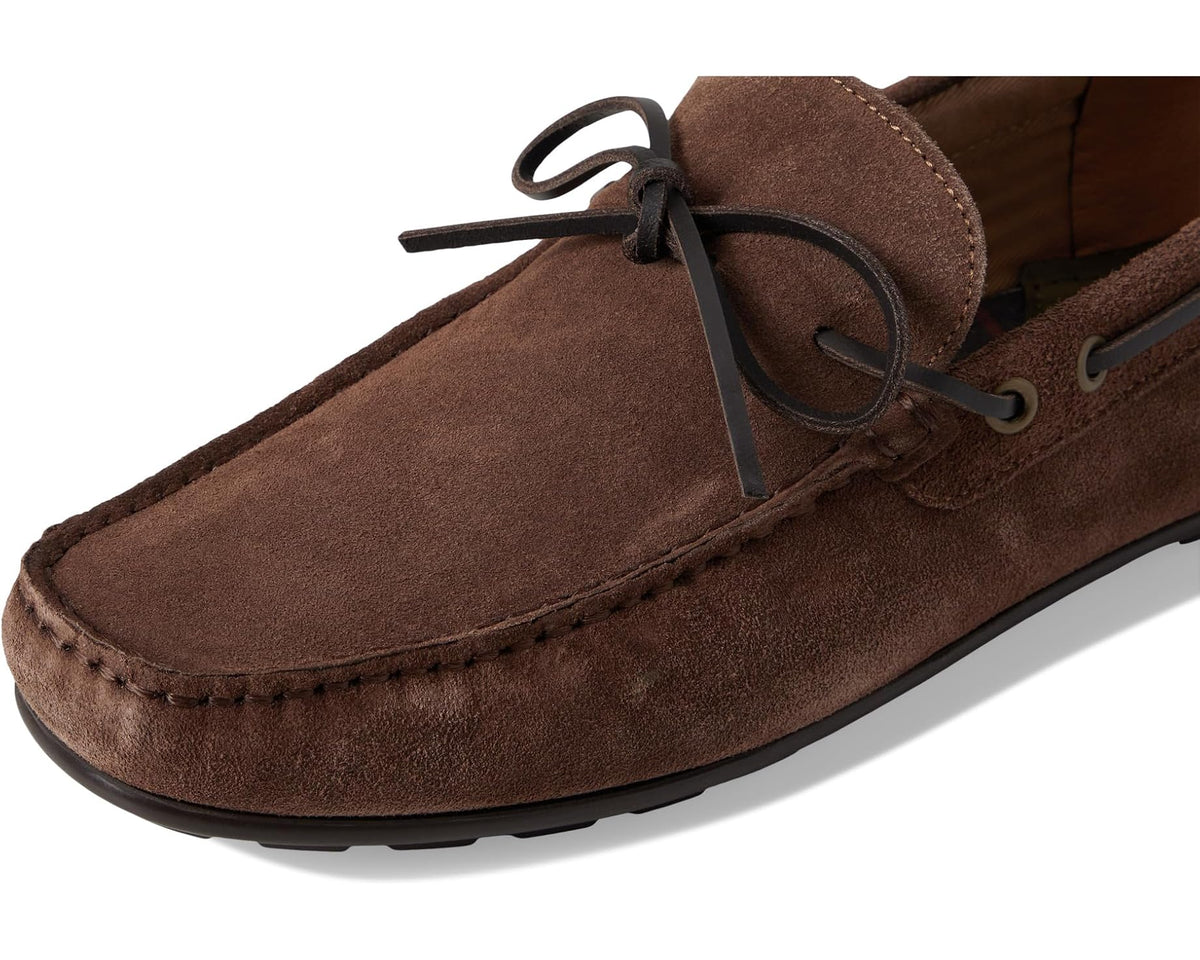 Men's Barbour Courage Driving Shoes Choco Suede