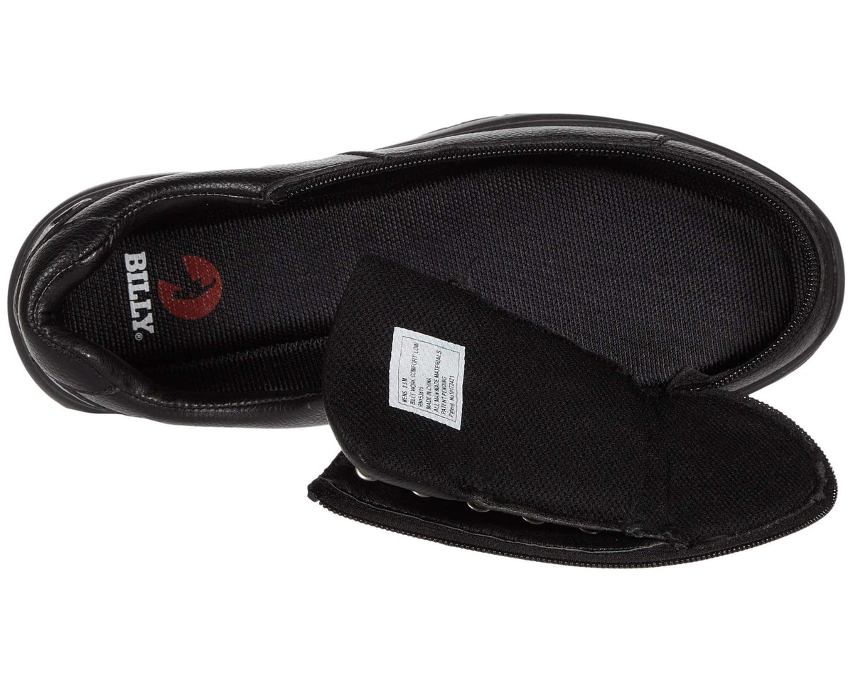Men's BILLY Footwear Work Comfort Lo Black/Black