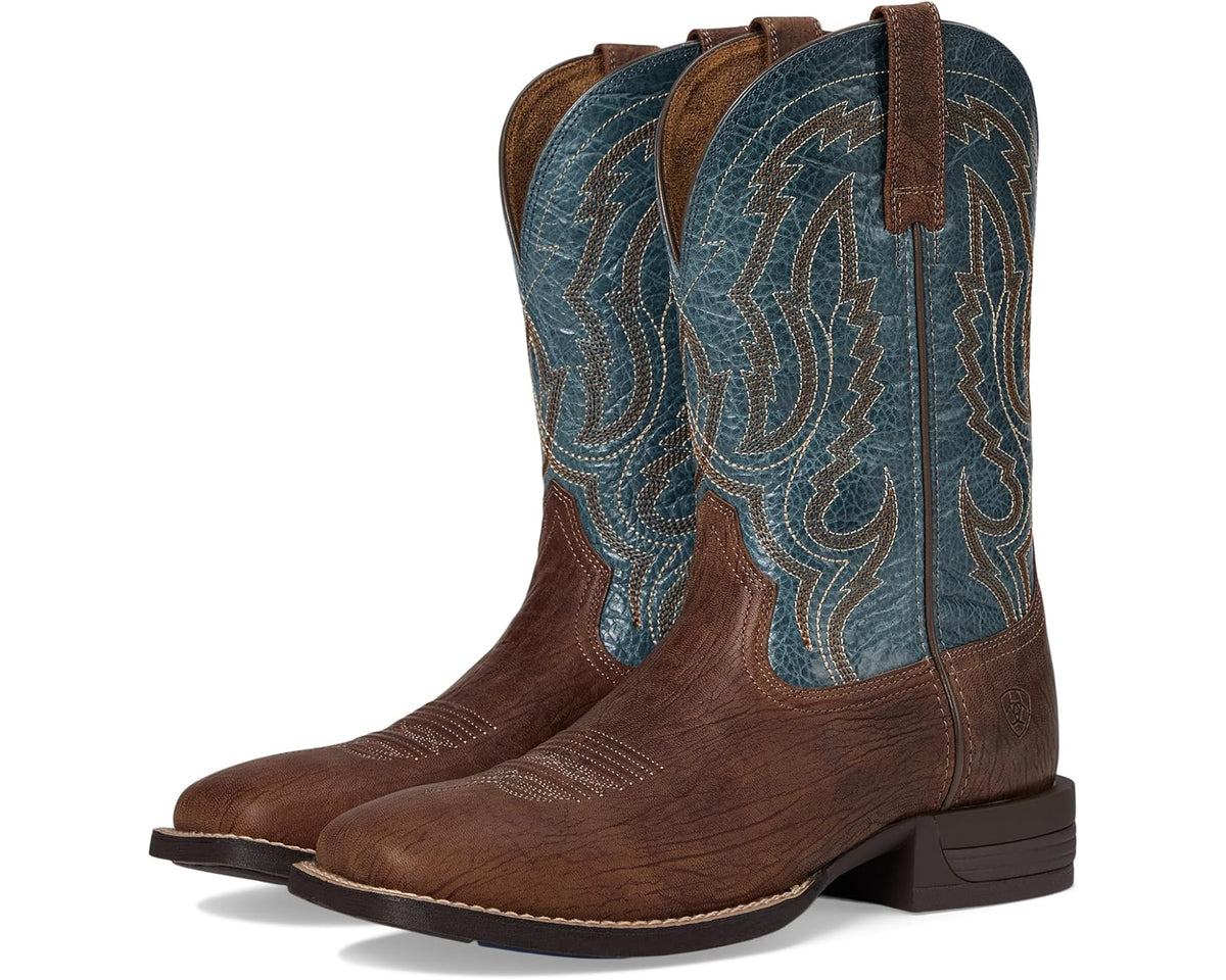 Men's Ariat Steadfast Cowboy Boot Dusk Brown