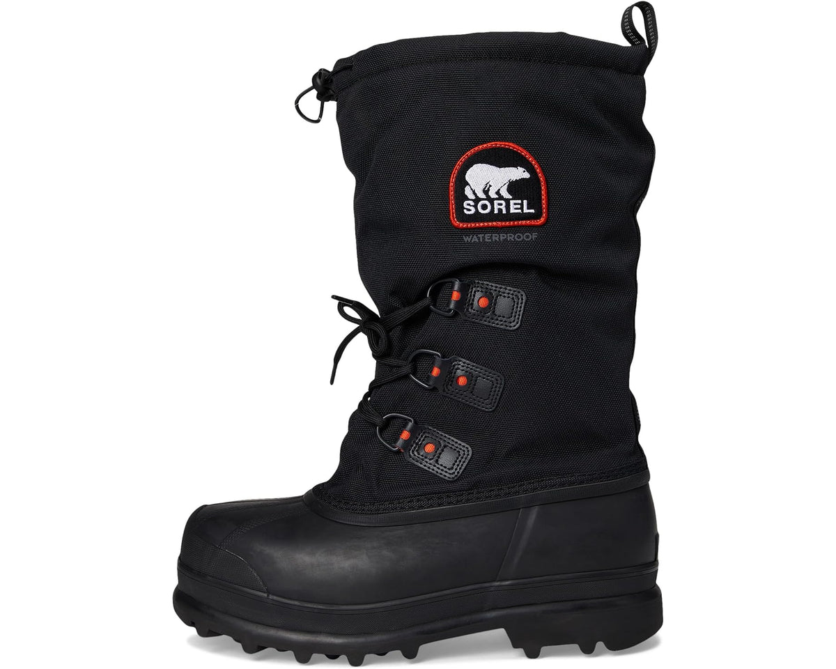 Men's SOREL Glacier Xt Black/Red Quartz